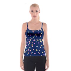 Playful Confetti Spaghetti Strap Top