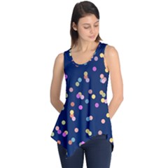 Playful Confetti Sleeveless Tunic