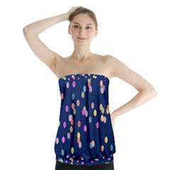 Playful Confetti Strapless Top