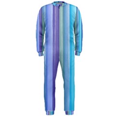 Provence Fields Lavender Pattern Onepiece Jumpsuit (men) 