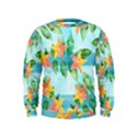 Tropical Starfruit Pattern Kids  Sweatshirt View1