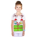 Cute Xmas birds Kids  One Piece Tee View1