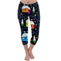 Winter magical night Capri Winter Leggings  View1