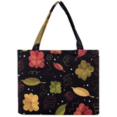 Autumn Flowers  Mini Tote Bag by Valentinaart