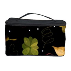 Autumn Flowers  Cosmetic Storage Case by Valentinaart