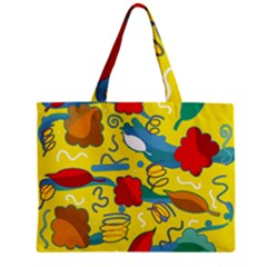 Weather Zipper Mini Tote Bag by Valentinaart