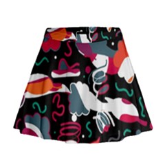 Fly Away  Mini Flare Skirt by Valentinaart