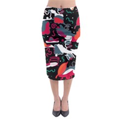 Fly Away  Midi Pencil Skirt