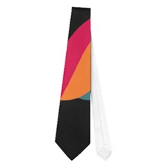 Colorful Abstract Art  Neckties (one Side) 