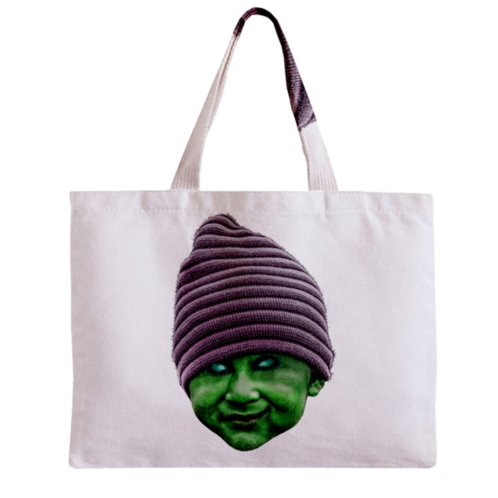 Evil Golbin Zipper Mini Tote Bag