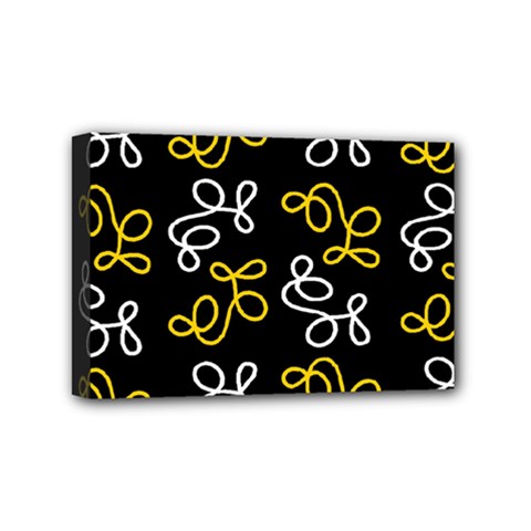 Elegance - Yellow Mini Canvas 6  X 4  by Valentinaart