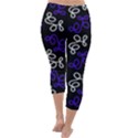 Elegance - blue Capri Winter Leggings  View4