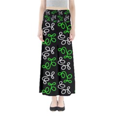 Elegance - Green Maxi Skirts