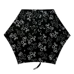 Elegance - Gray Mini Folding Umbrellas by Valentinaart