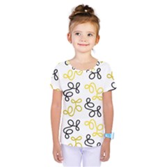 Yellow Elegance Kids  One Piece Tee