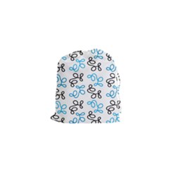 Blue Elegance  Drawstring Pouches (xs) 