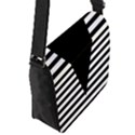 Black & White Stripes Big Triangle Flap Covers (S)  View3