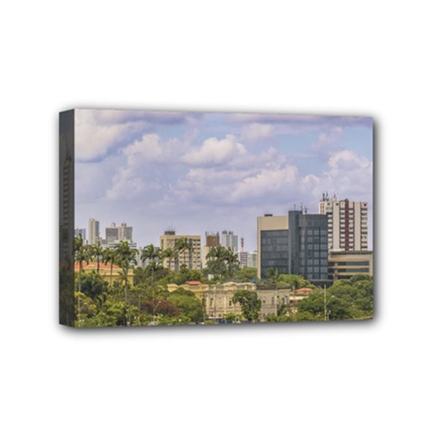 Cityscape Of Recife, Pernambuco Brazil Mini Canvas 6  X 4  by dflcprints