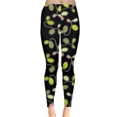 My Beautiful Garden Leggings  by Valentinaart