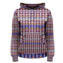 Ethnic Colorful Pattern Women s Pullover Hoodie