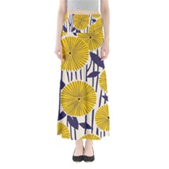 Yellow Danelion2 Maxi Skirts