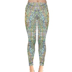 Multi Scribble  Leggings 