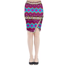 Midi Wrap Pencil Skirt