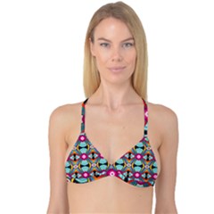 Targets Pattern                                                                                                                Reversible Tri Bikini Top by LalyLauraFLM