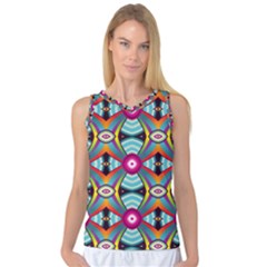 Targets Pattern                                                                                                                Women s Basketball Tank Top