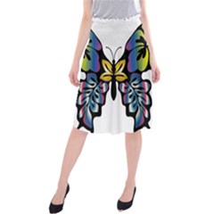 Butter Fly 3800x Midi Beach Skirt