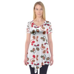 Simple Garden Short Sleeve Tunic 