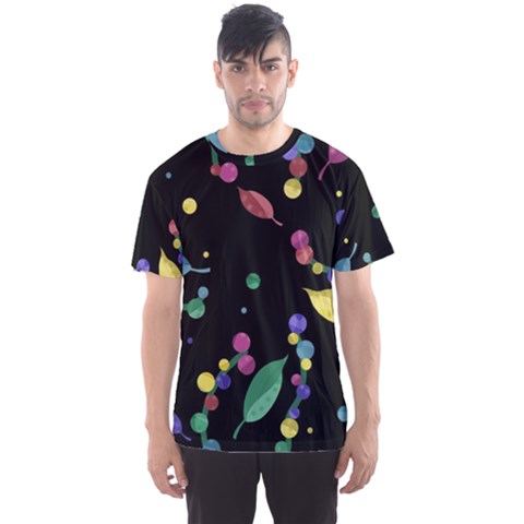 Space Garden Men s Sport Mesh Tee by Valentinaart