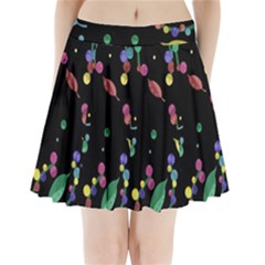 Space Garden Pleated Mini Skirt