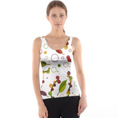 Adorable Floral Design Tank Top by Valentinaart