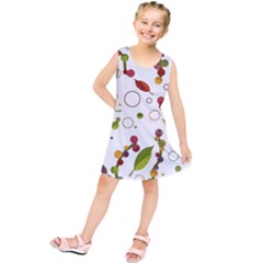 Adorable Floral Design Kids  Tunic Dress