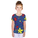 Ladybugs - blue Kids  One Piece Tee View1