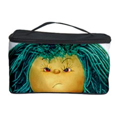 Angry Girl Doll Cosmetic Storage Case by dflcprints