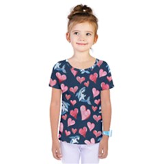 Shark Lover Kids  One Piece Tee