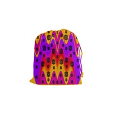 The Big City Drawstring Pouches (small)  by pepitasart