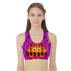 The Big City Sports Bra With Border