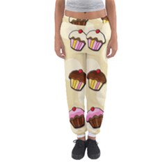 Colorful Cupcakes Pattern Women s Jogger Sweatpants by Valentinaart