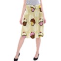 Colorful cupcakes pattern Midi Beach Skirt View1