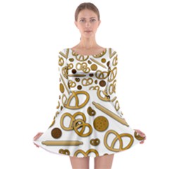 Bakery 3 Long Sleeve Skater Dress