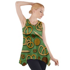 Bakery 4 Side Drop Tank Tunic by Valentinaart