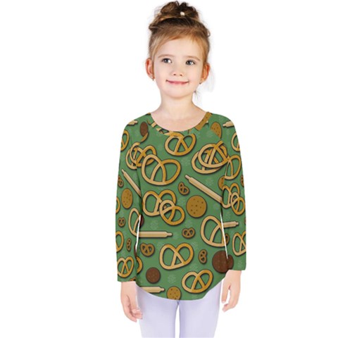 Bakery 4 Kids  Long Sleeve Tee by Valentinaart