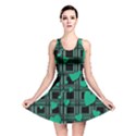 Green love Reversible Skater Dress View1