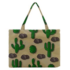 Cactuses Medium Zipper Tote Bag