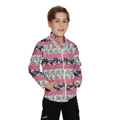 Cute Flower Pattern Wind Breaker (kids) by Brittlevirginclothing