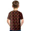 Exotic Colorful Flower Pattern  Kids  Sport Mesh Tee View2