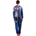 Colorful Space Skull Pattern Hooded Jumpsuit (Ladies)  View2